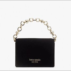 Kate Spade velvet chain mini bag